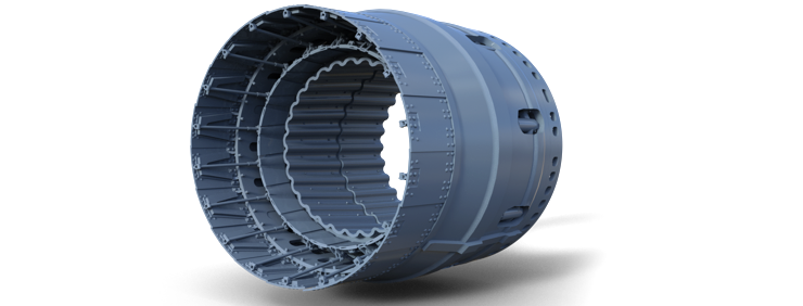 Mirage III E R ATAR 09 C5 nozzle extraordinarily detailed